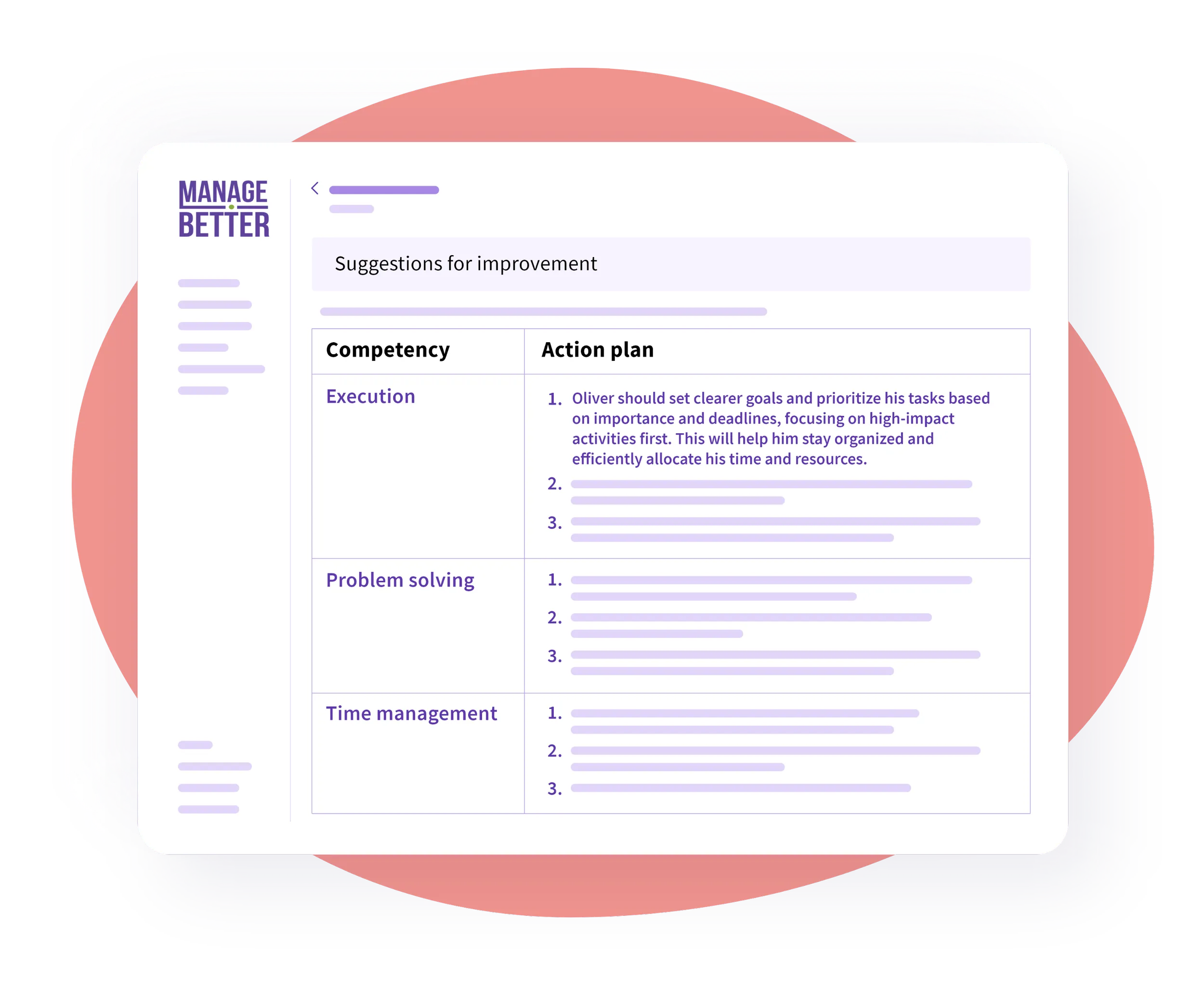 AI performance review generator