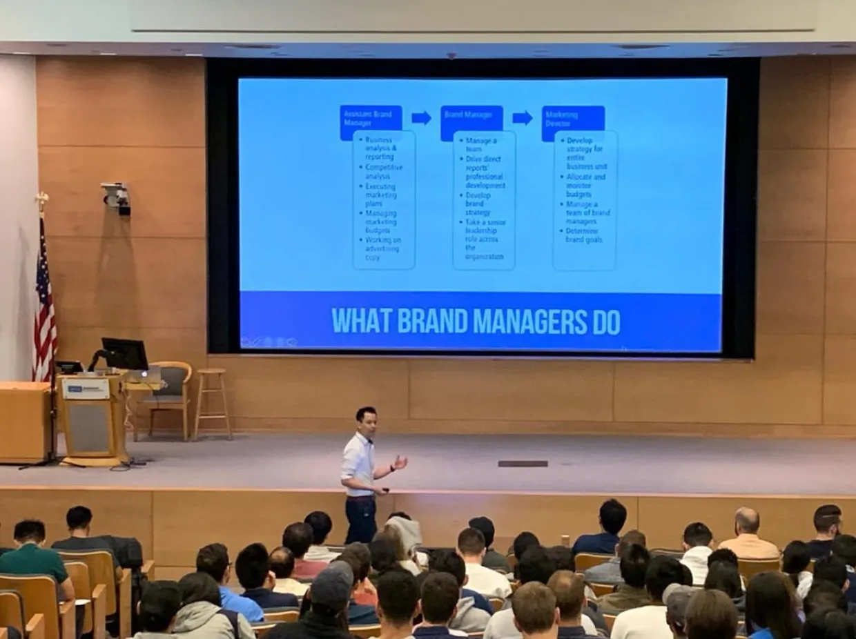 Lewis Lin Speaking at UCLA Anderson